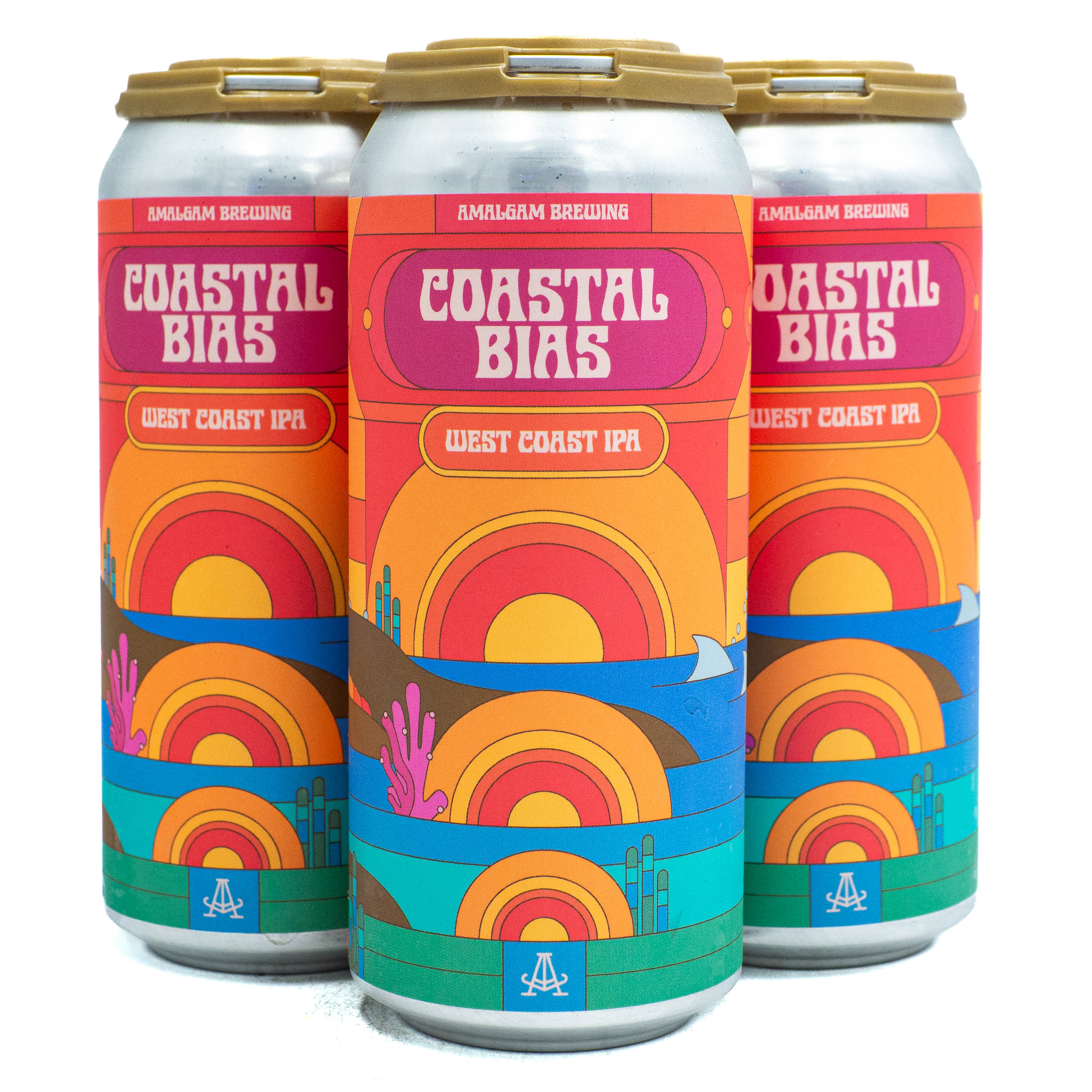 Amalgam Coastal Bias WC IPA 4pk
