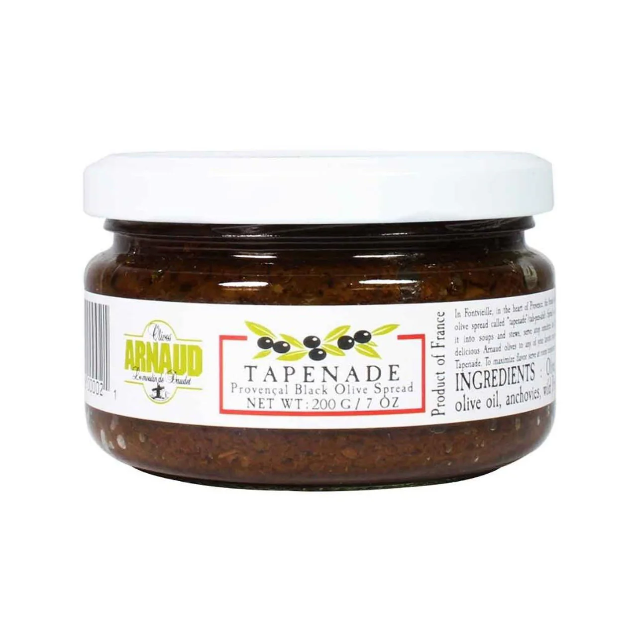Arnaud Black Olive Tapenade 7oz