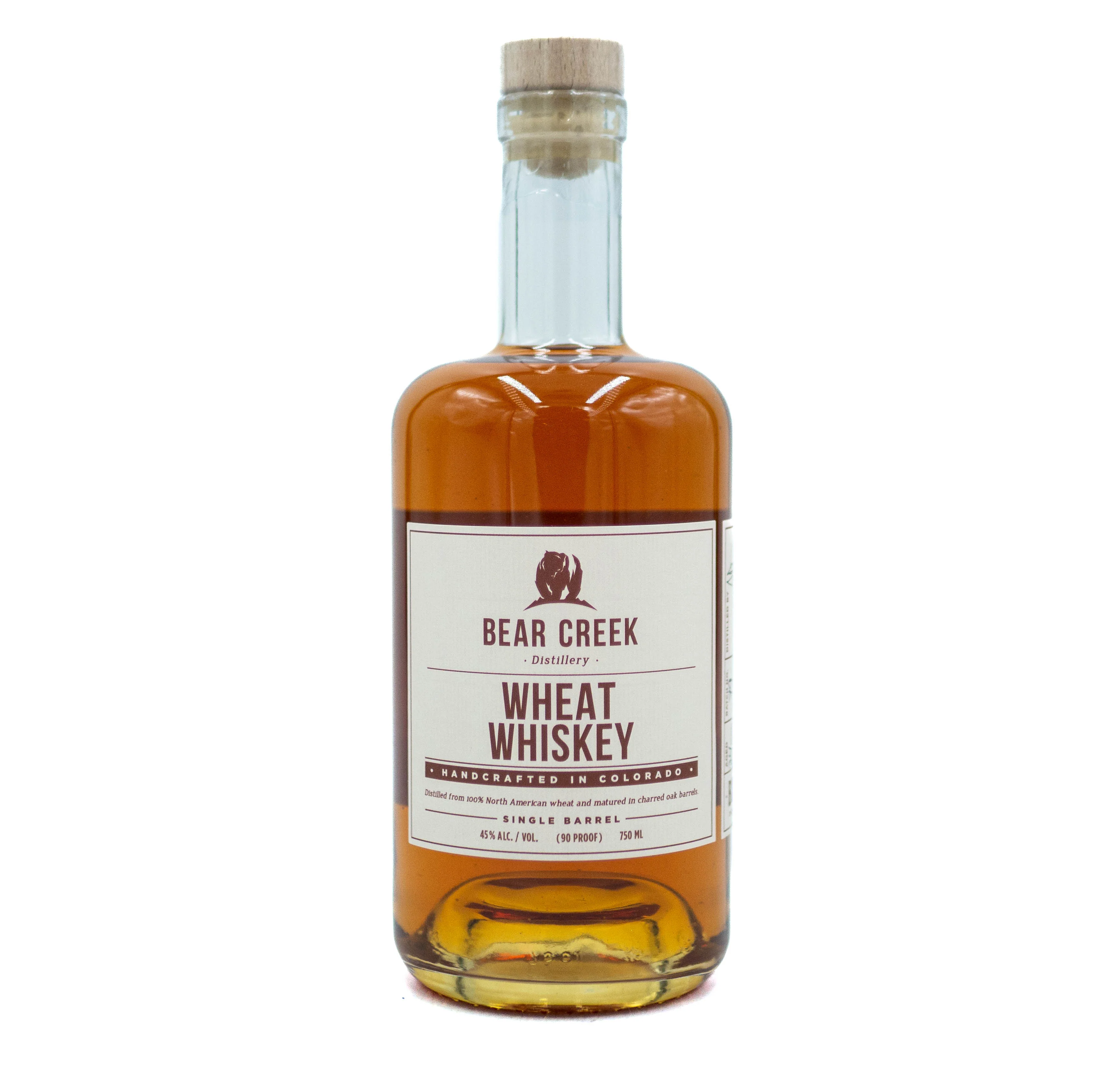 Bear Creek Distilling Wheat Whiskey