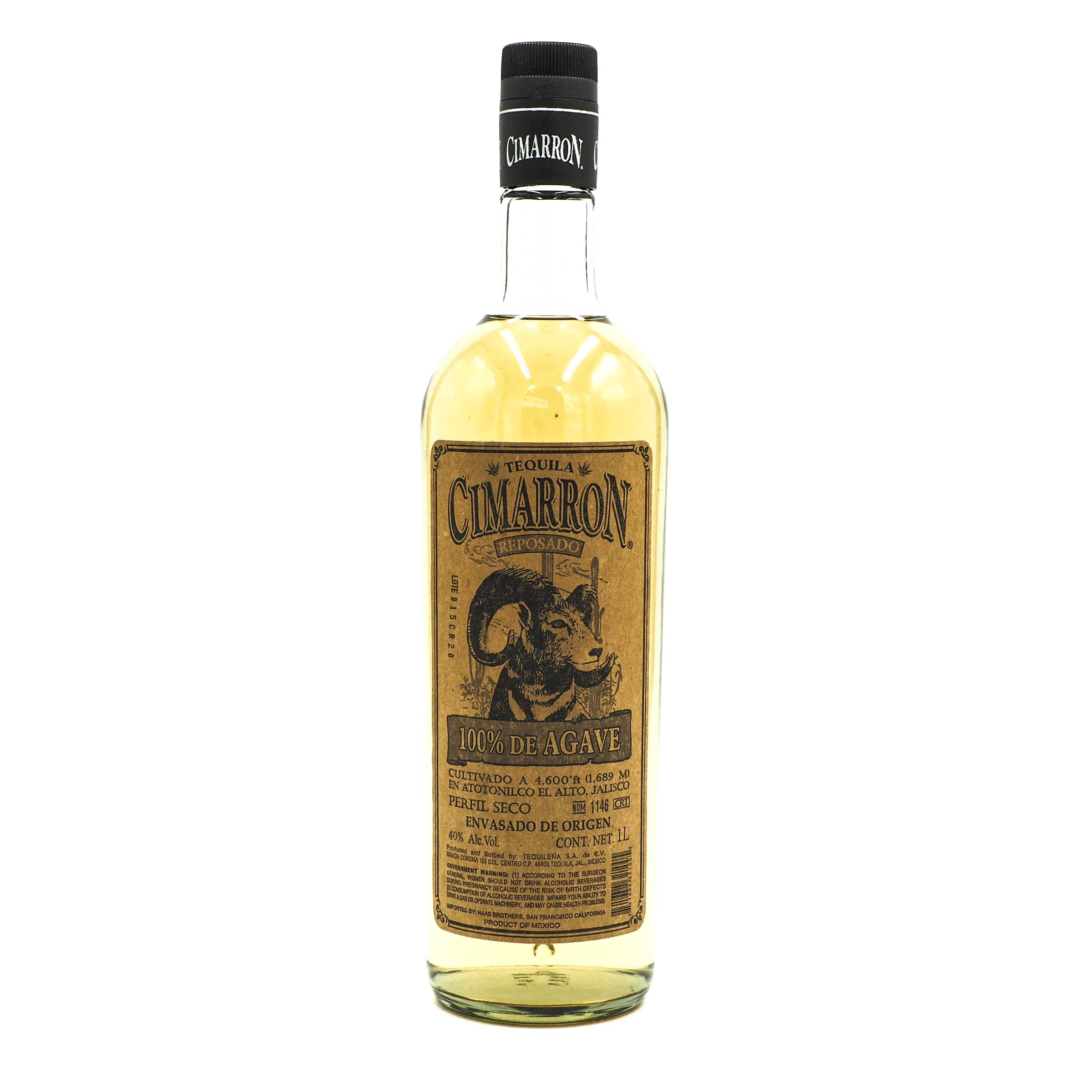 Cimarron Tequila Reposado 1L
