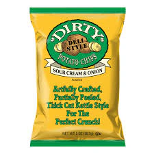 Dirty Sour Cream & Onion Chips 2oz