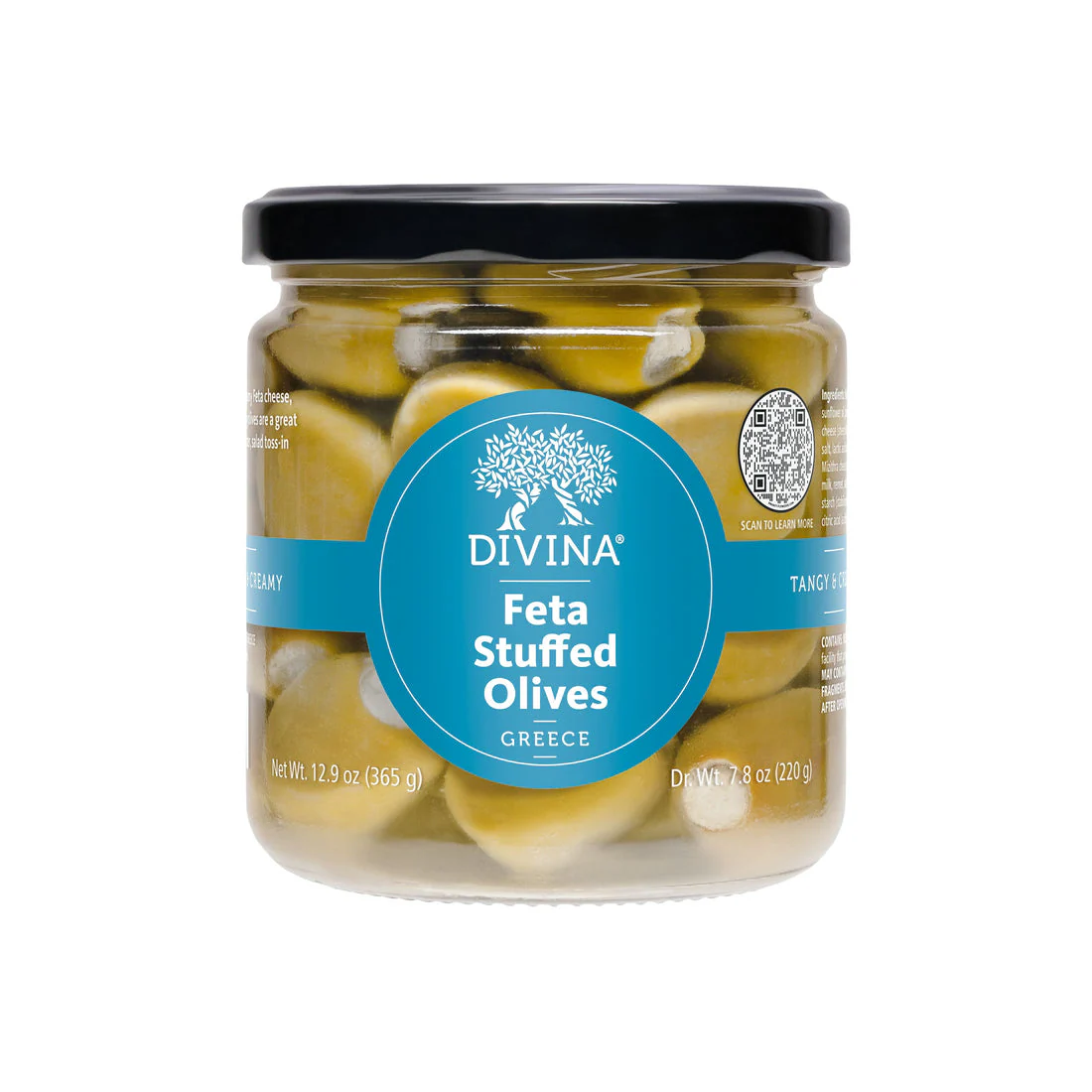 Divina Feta Stuffed Green Olives 7.7oz