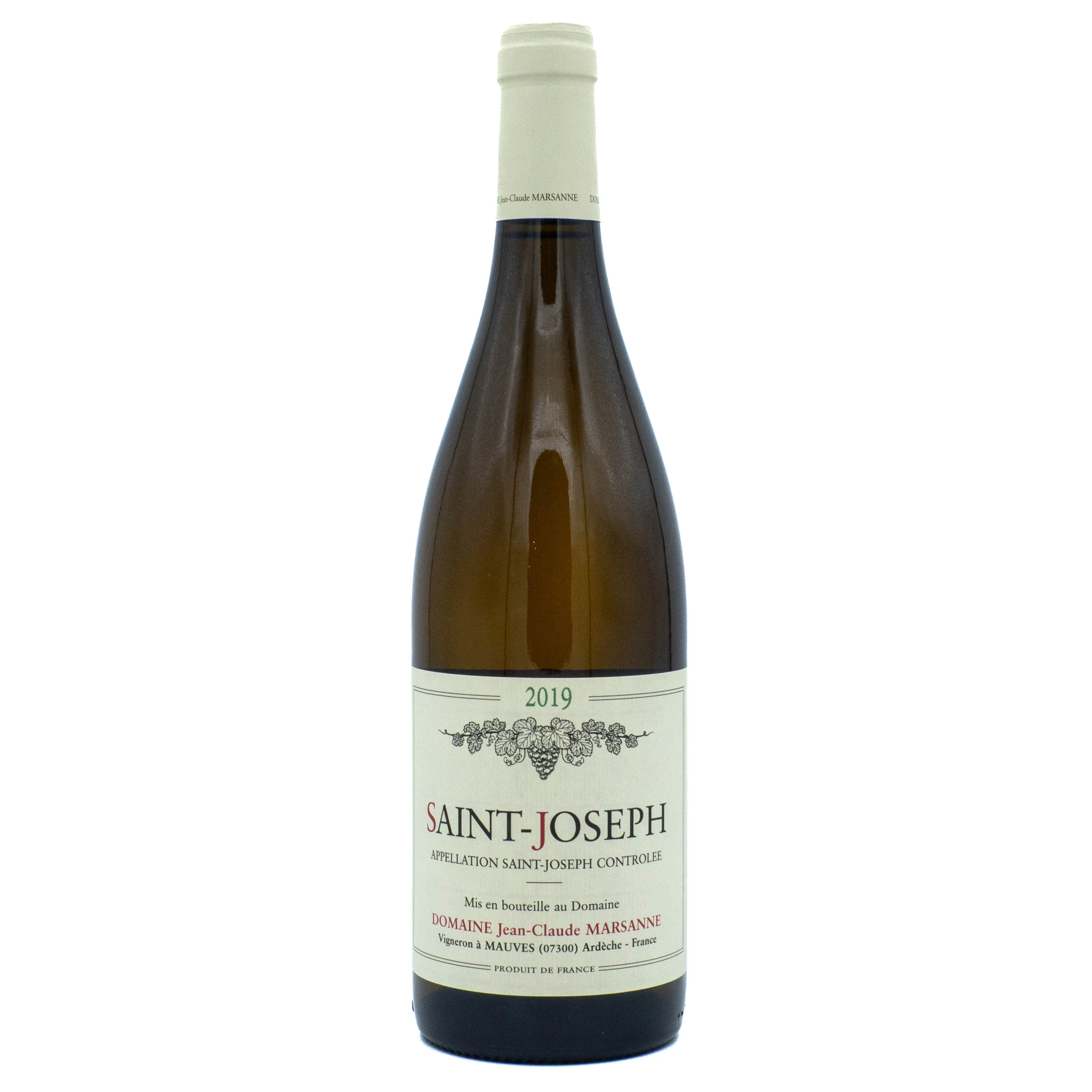 Domaine Jean-Claude Marsanne Saint Joseph Blanc 2019