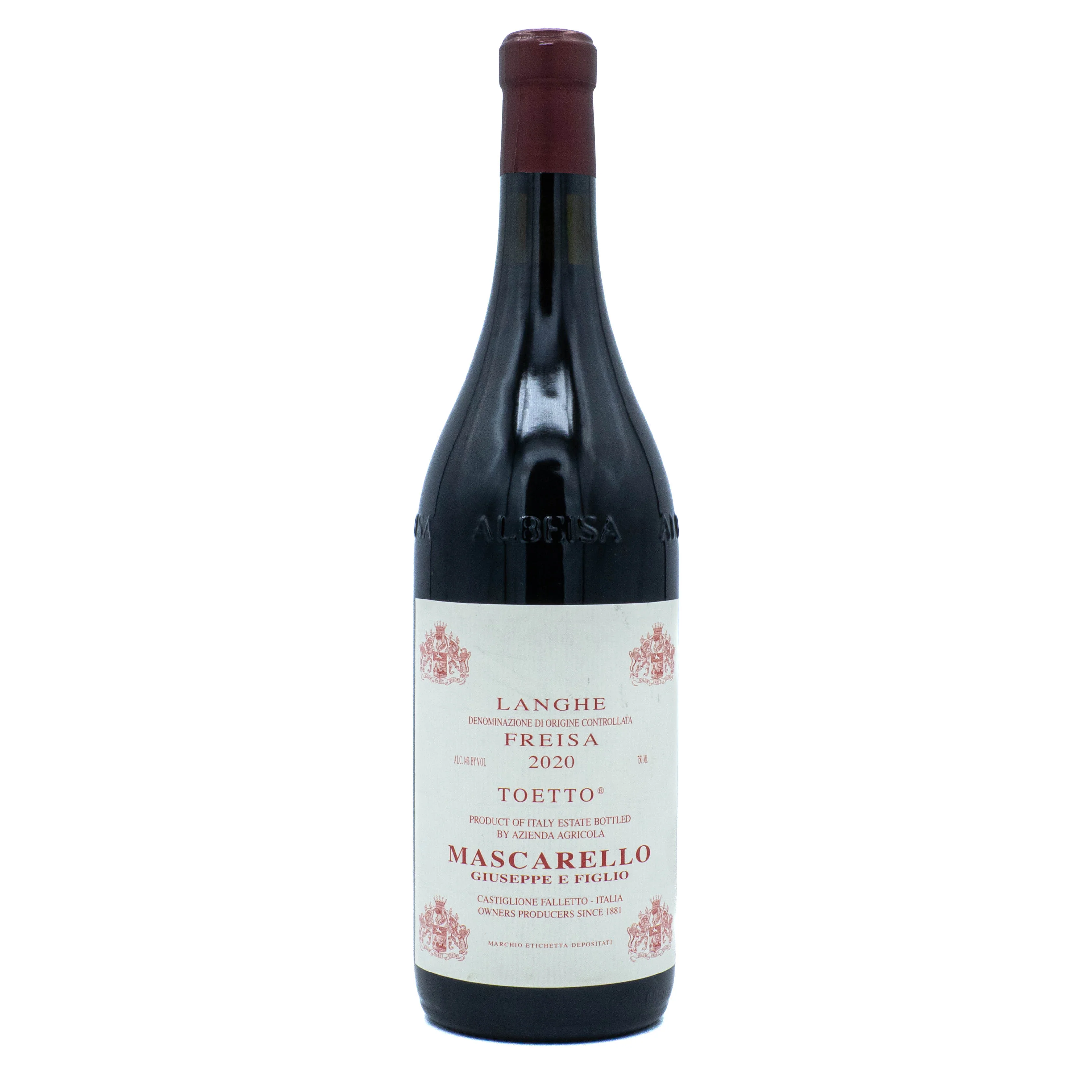 Giuseppe Mascarello Freisa Toetto 2020