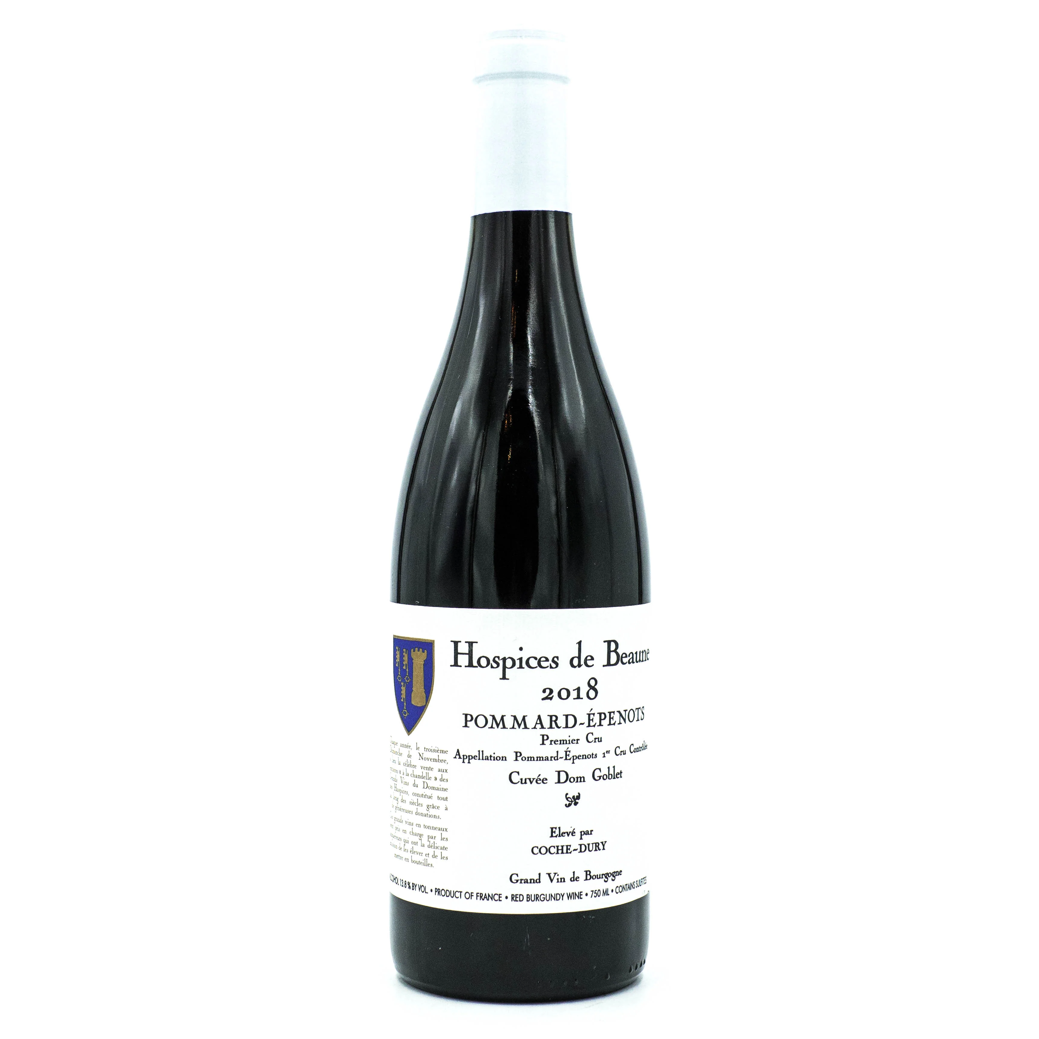 Domaine Coche-Dury Hospices du Beaune Pommard-Epenots 1er Cru "Cuvée Dom Goblet" 2018
