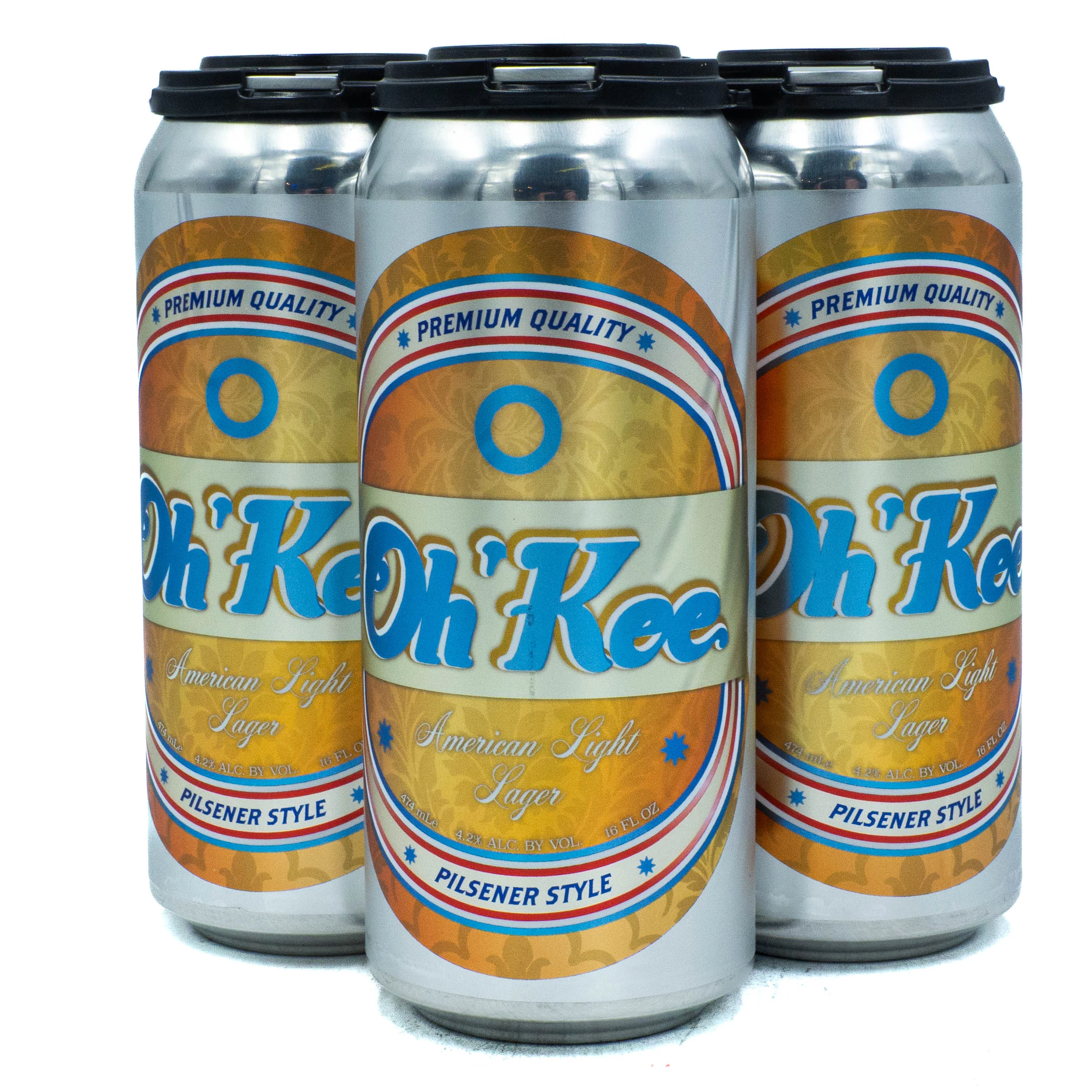Knotted Root Oh’Kee American Light Lager 4pk
