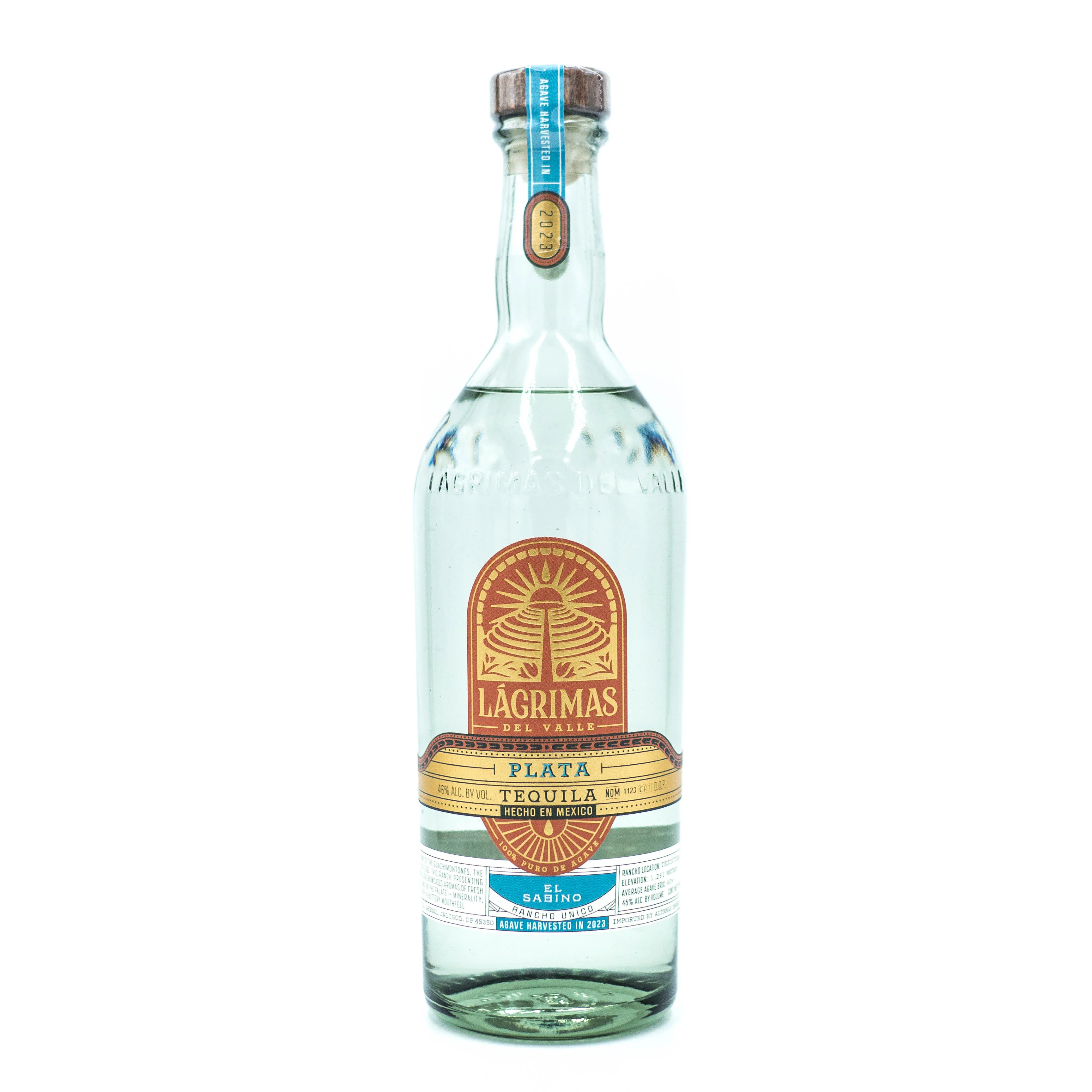 Lágrimas della Valle Tequila Plata