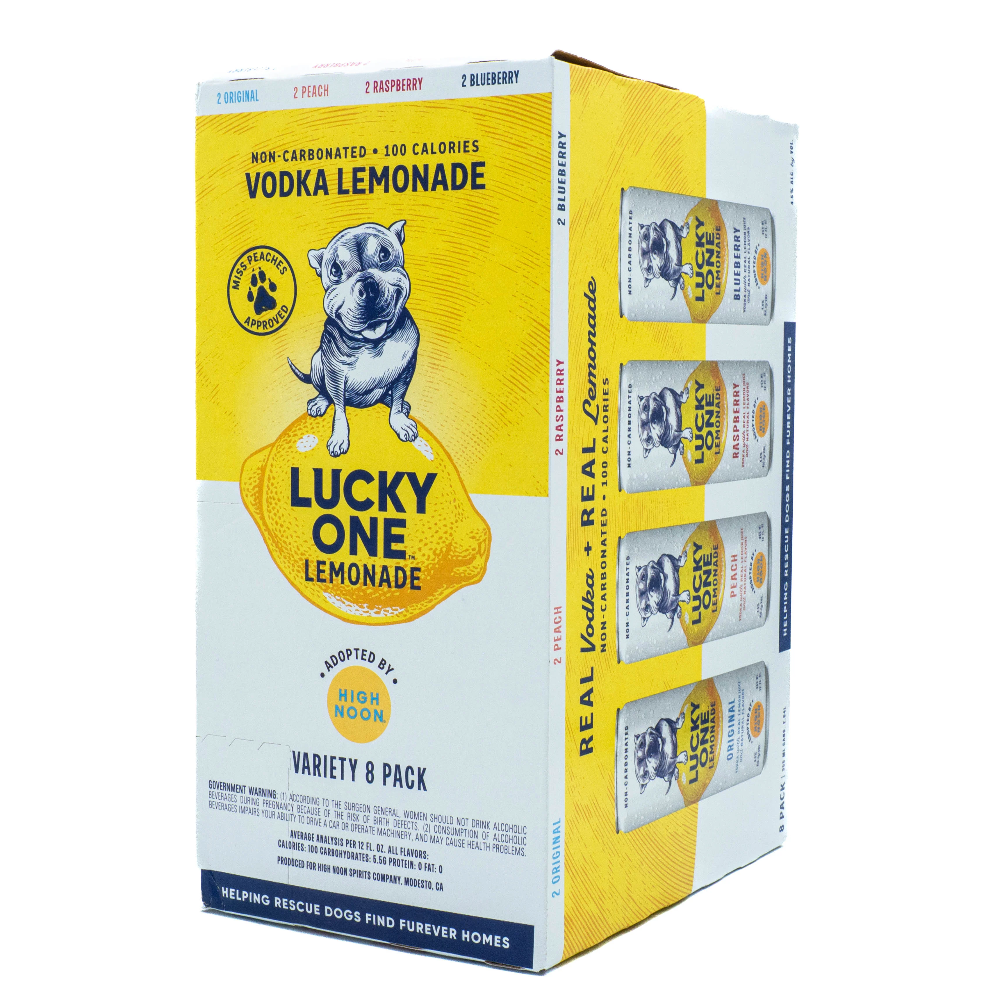Lucky One Vodka Lemonade Variety 8pk