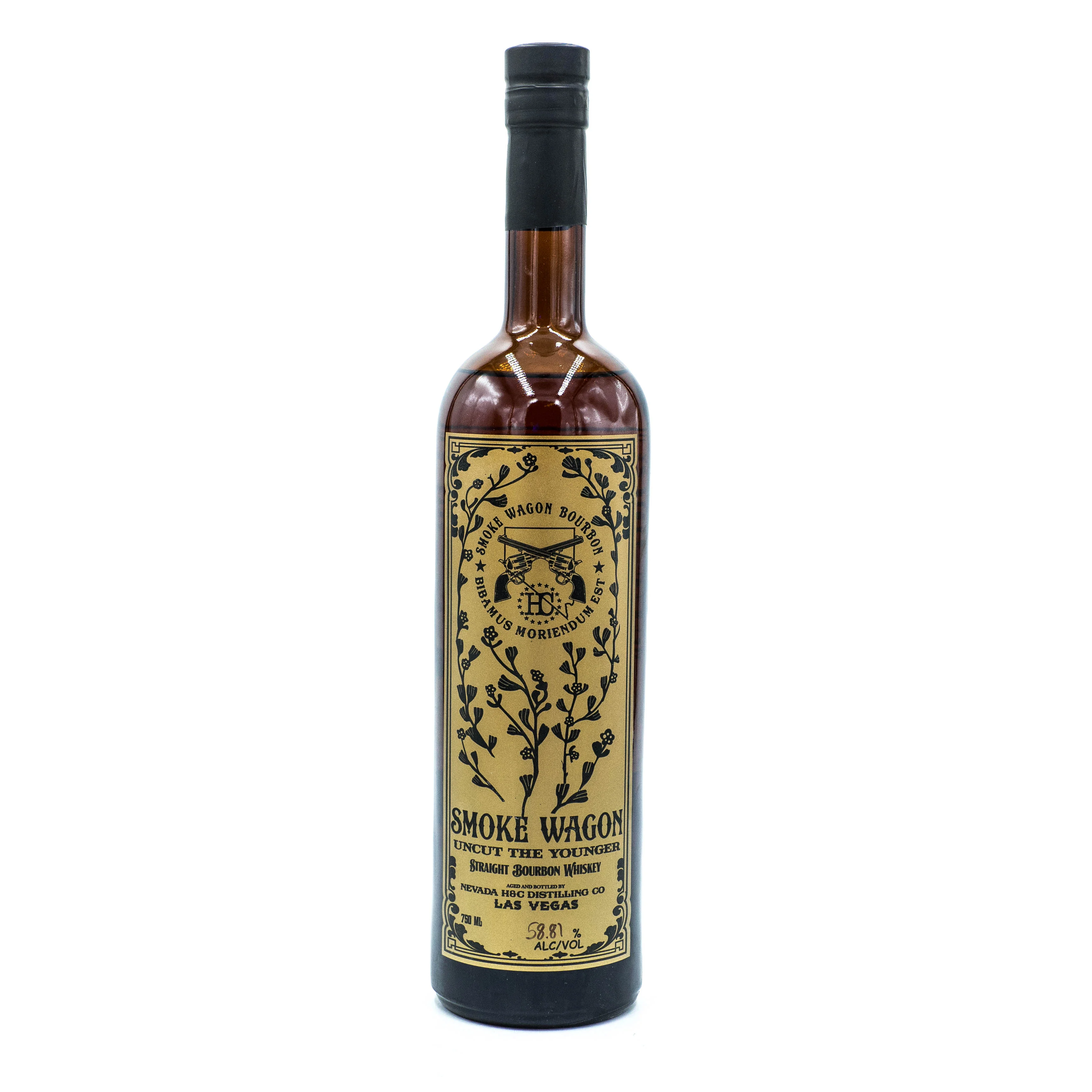 Nevada Distilling Smoke Wagon Uncut the Younger Bourbon Whiskey