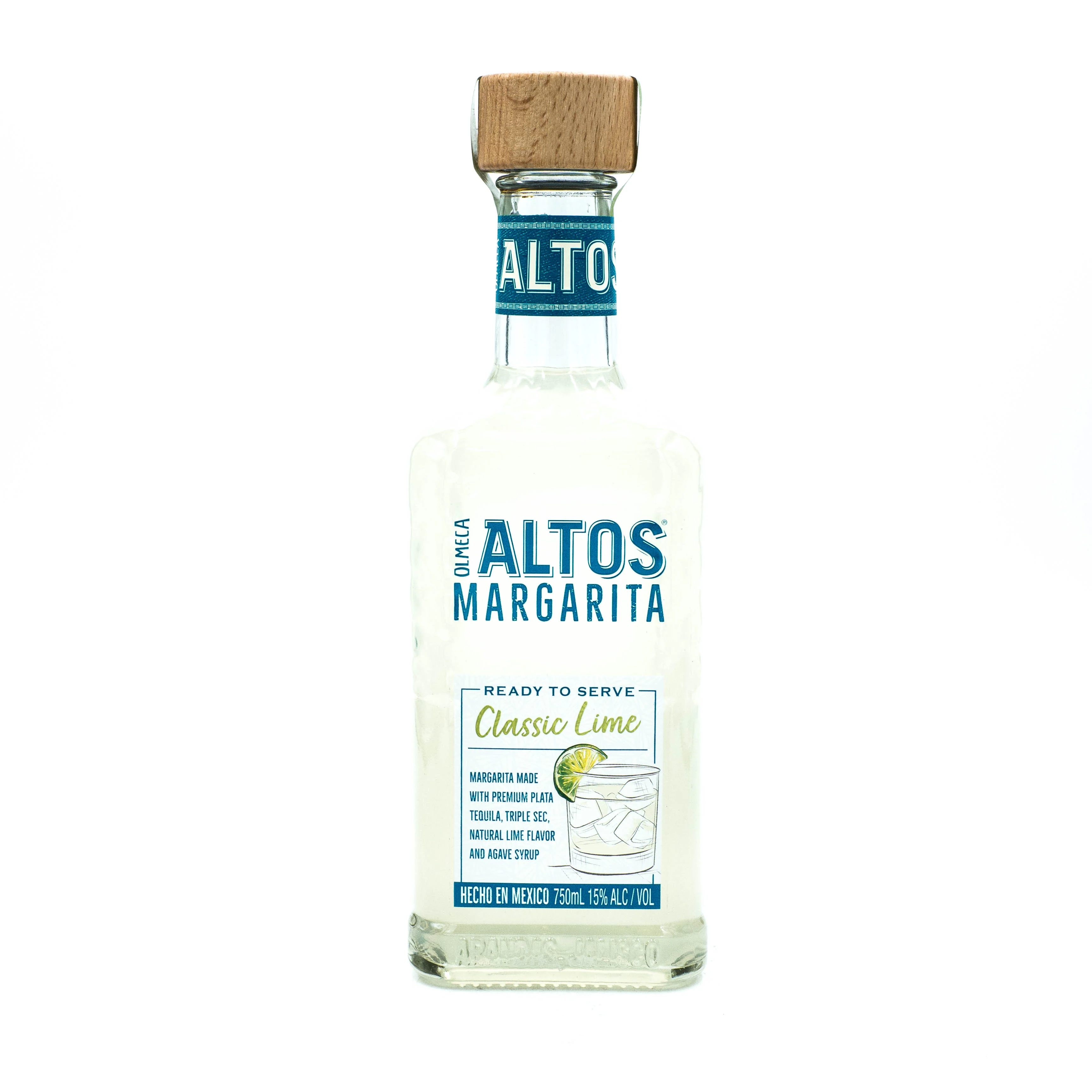 Olmeca Altos Classic Lime Margarita 750ml