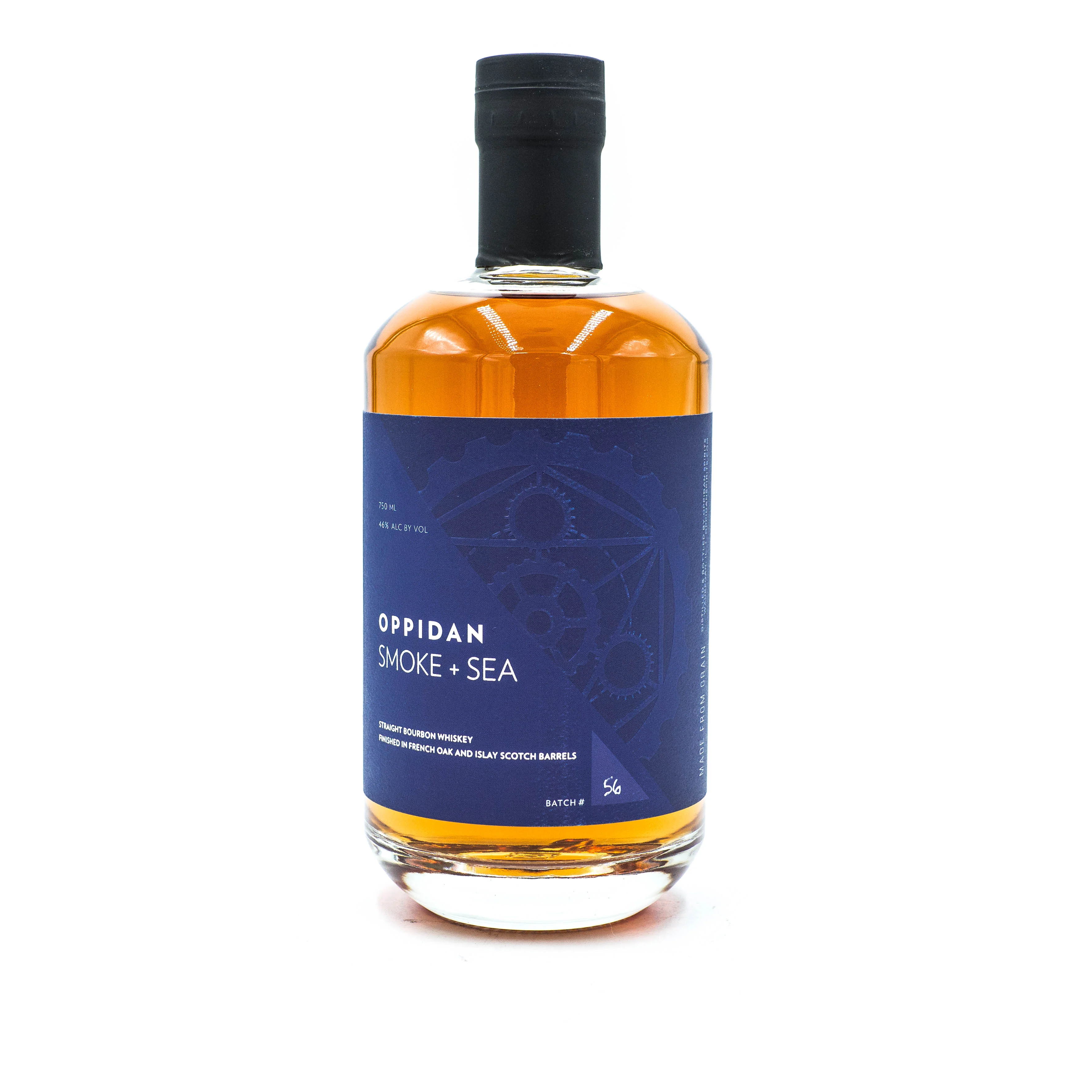 Oppidan Smoke + Sea Straight Bourbon Whiskey
