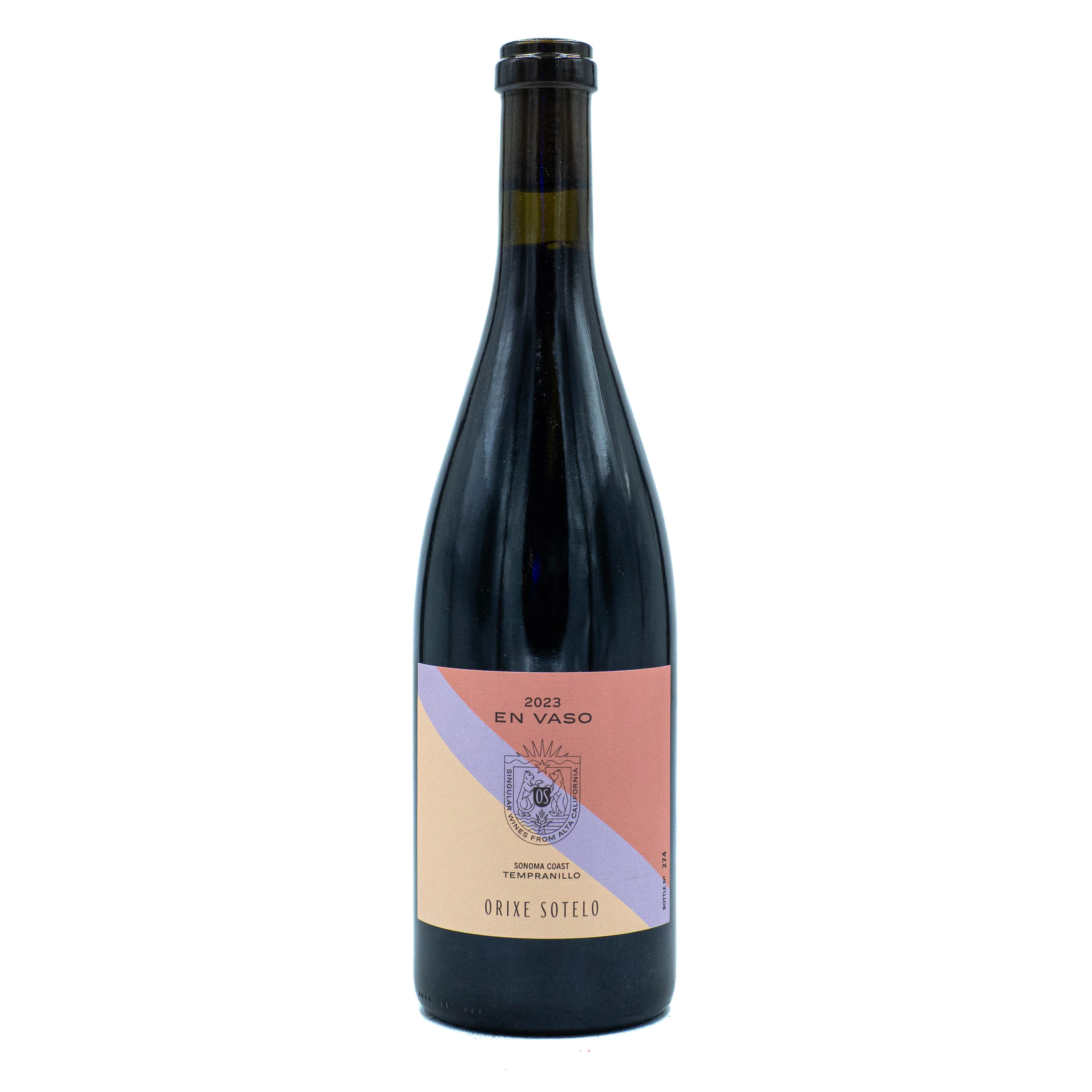 Orixe Sotelo Tempranillo En Vaso 2023