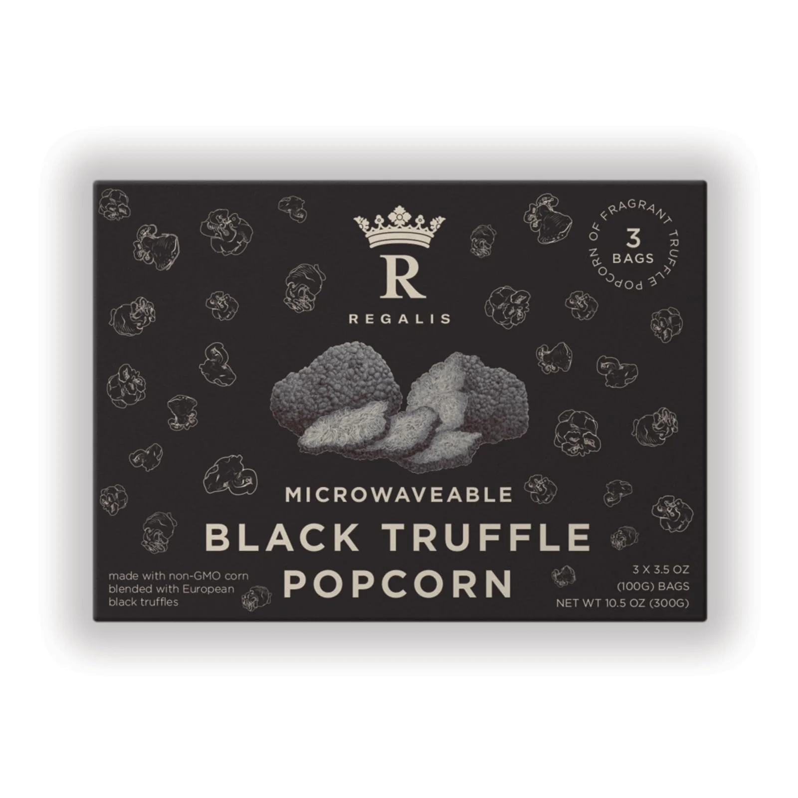 Regalis Microwaveable Truffle Popcorn