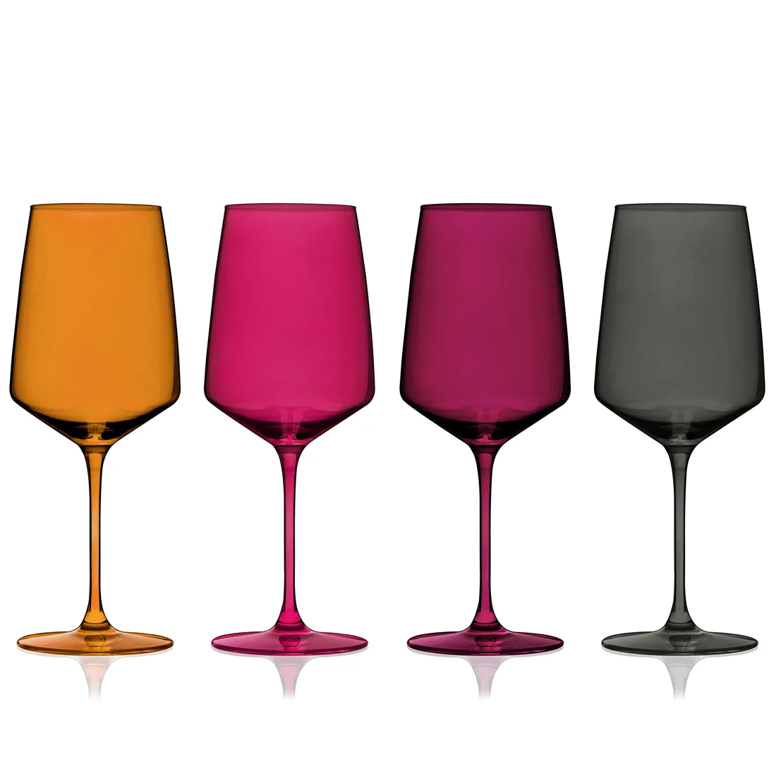 Reserve Nouveau Crystal Wine Glasses in Sunset Viski - Image 2