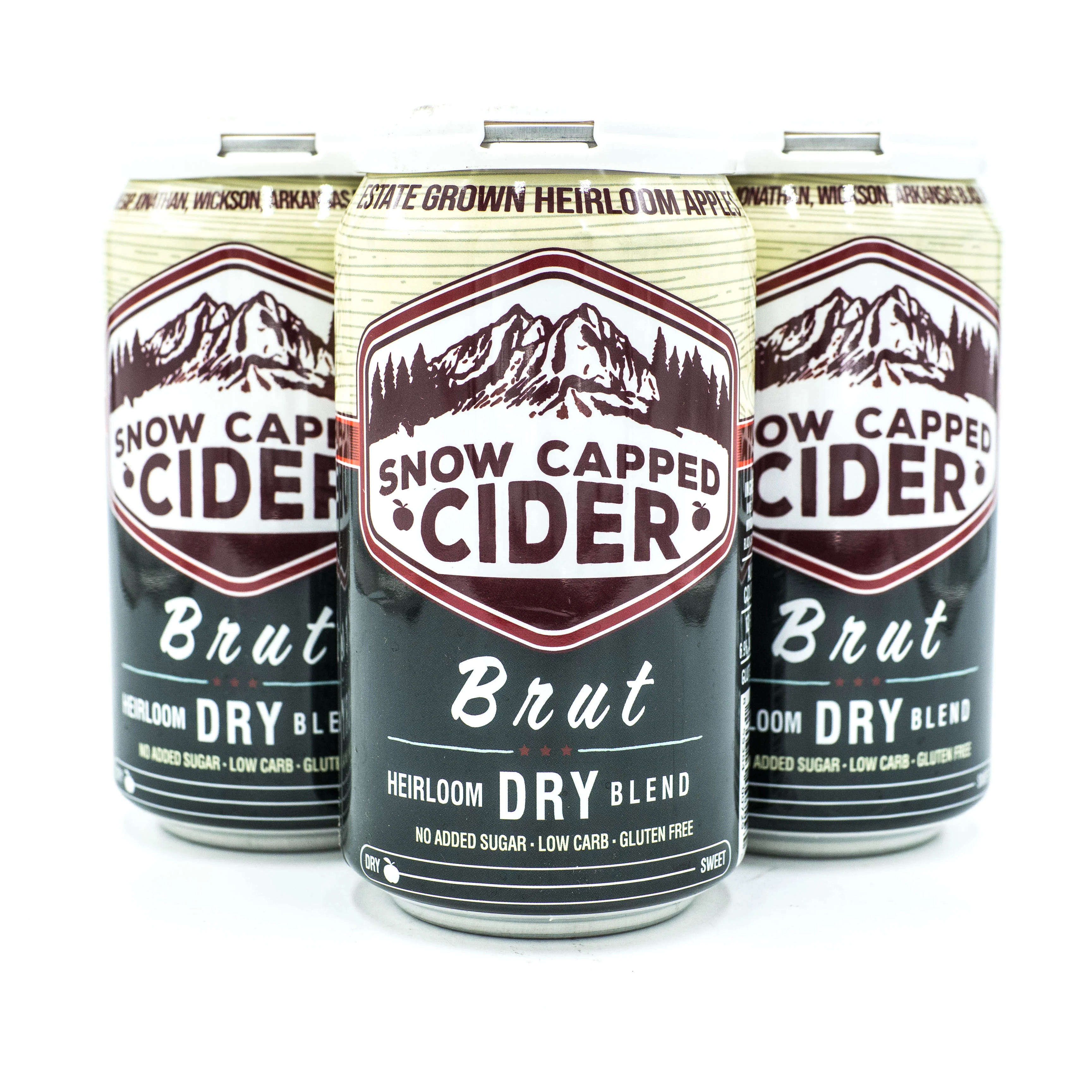 Snow Capped Brut Dry Cider 4pk