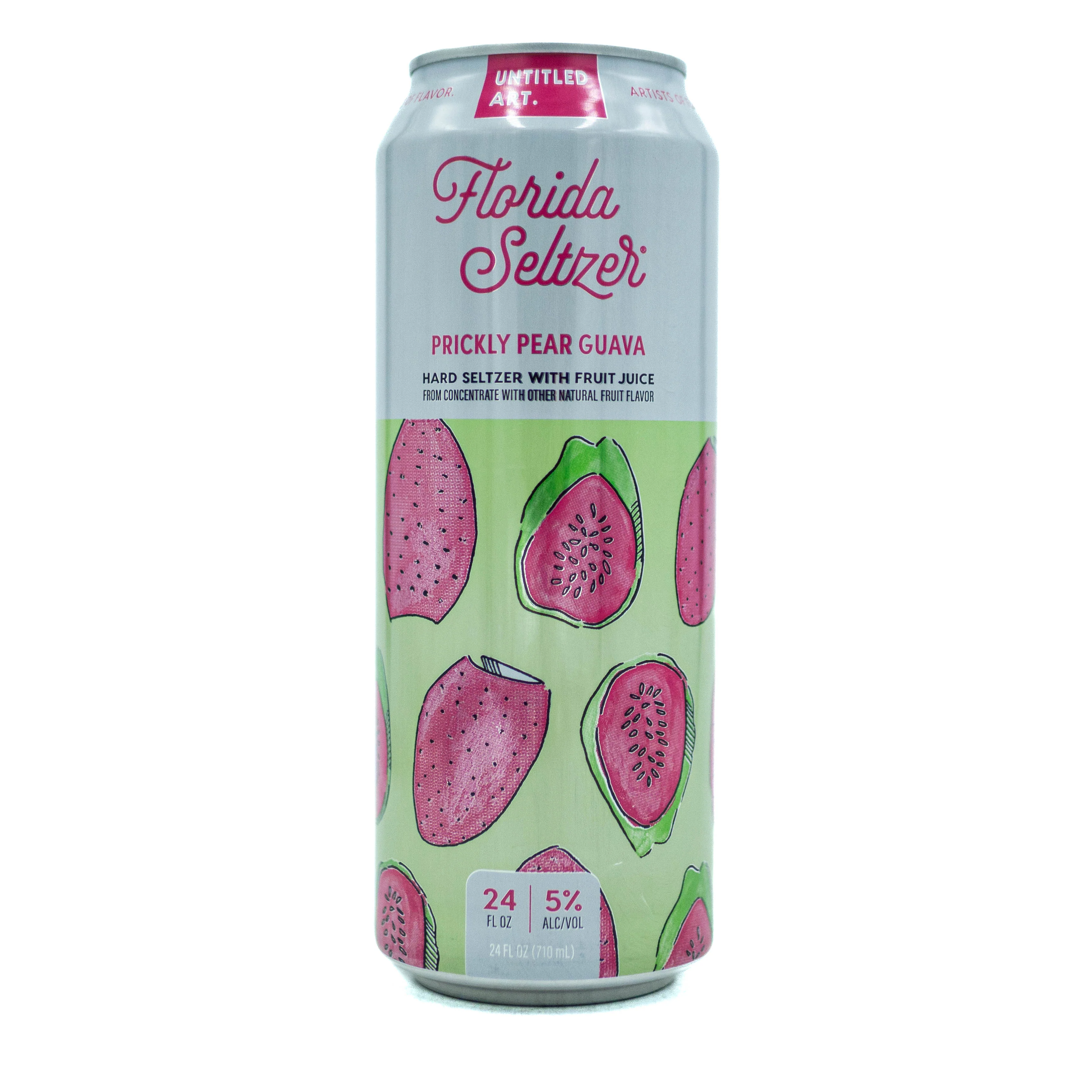 Untitled Art Prickly Pear Guava Hard Seltzer 24oz